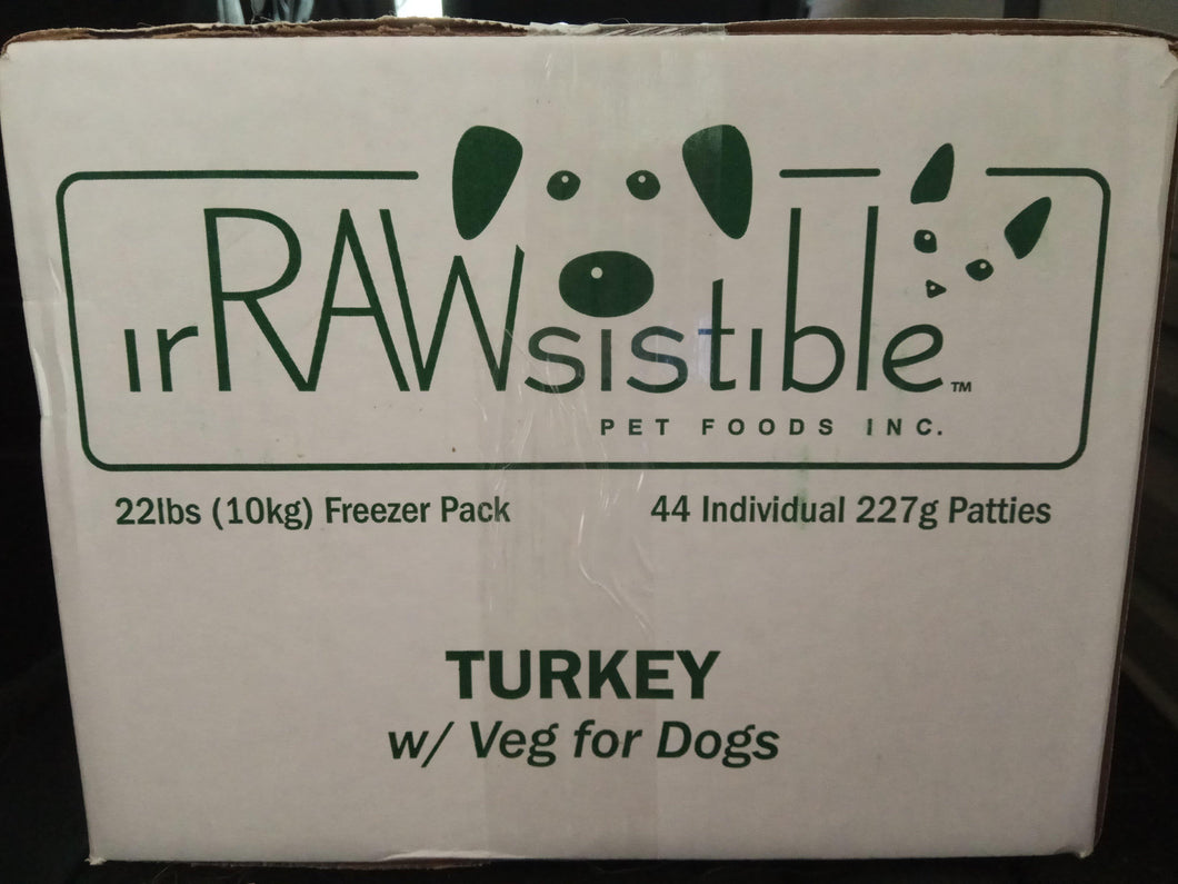 irRAWsistible Turkey w/ Veg